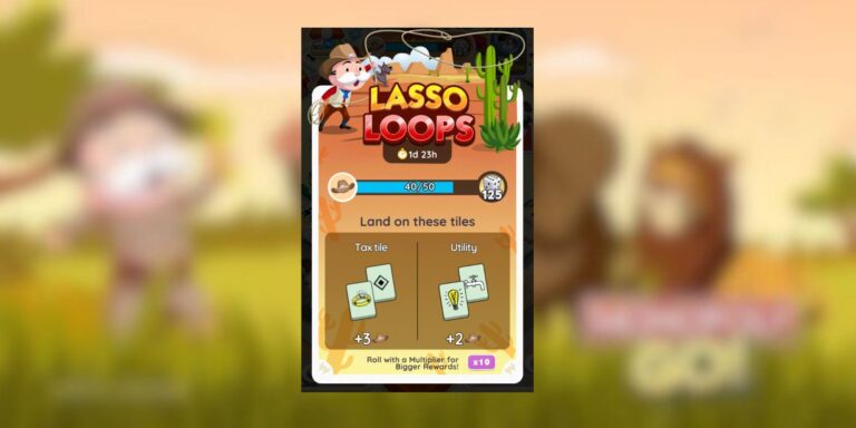 lasso loops rewards monopoly go